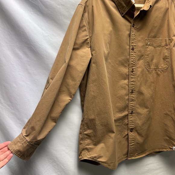 Carhartt Long-Sleeve Button-down Collar Relaxed Fit Work Shirt Men's Size XL - Picture 3 of 13